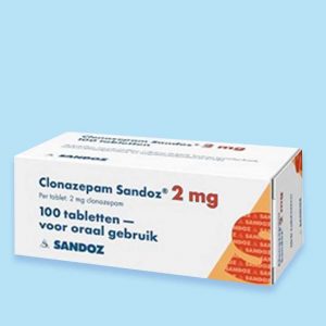 Clonazepam-2mg-100-tabletten-Medicatie-Apotheker-online-kopen